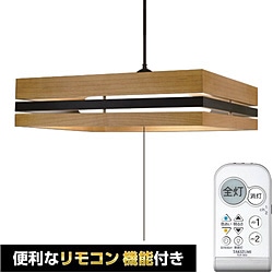 瀧住　TAKIZUMI 和風LEDペンダントライト  GEVR80106 ［8畳 /昼光色～電球色 /リモコン付属］ GEVR80106 1個（ご注文単位1個）【直送品】