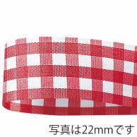 青山 リボン　ギンガムチェック　6740 36×46 #16 1巻（ご注文単位1巻）【直送品】