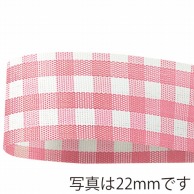 青山 リボン　ギンガムチェック　6740 36×46 #23 1巻（ご注文単位1巻）【直送品】