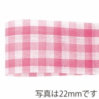 青山 リボン　キャンディーチェック　1443 13×25 #14 1巻（ご注文単位1巻）【直送品】