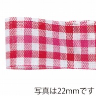 青山 リボン　キャンディーチェック　1443 13×25 #16 1巻（ご注文単位1巻）【直送品】