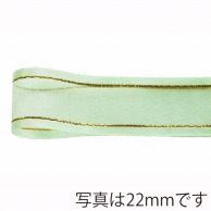 青山 リボン　シェアサテン　ゴールドエッジ　0508 10×30 #44 1巻（ご注文単位1巻）【直送品】