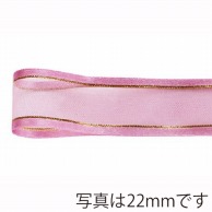 青山 リボン　シェアサテン　ゴールドエッジ　0508 10×30 #72 1巻（ご注文単位1巻）【直送品】