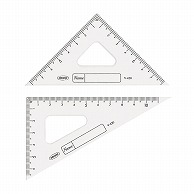 共栄プラスチック GAKUNO アクリル三角定規 12cm V-420 1個（ご注文単位1個）【直送品】