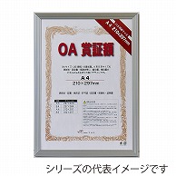 ジャパンアート OA賞証額　カルビアン B5　シルバー OAS-VQ-B5-SV 1枚（ご注文単位1枚）【直送品】