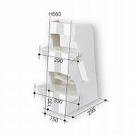 ジャパンアート 大型プラ段スタンド  PKS-5 1枚（ご注文単位1枚）【直送品】