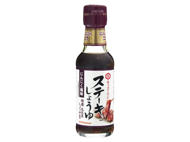 キッコーマンステーキ醤油にんにく風味165g※軽（ご注文単位6個）【直送品】