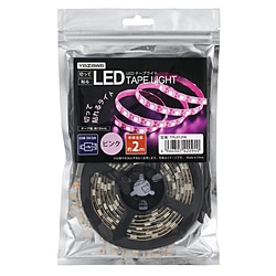 ヤザワ テープライト　ピンク　2m　LED　TPL012PK TPL012PK 1個（ご注文単位1個）【直送品】