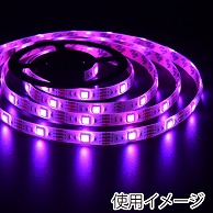 ヤザワコーポレーション LEDテープライト 2m ピンク TPL012PK 1個（ご注文単位1個）【直送品】