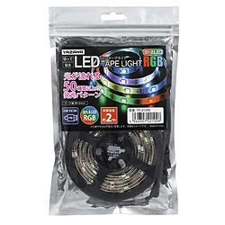 ヤザワ テープライト　レインボー　2m　LED　TPL012RB TPL012RB 1個（ご注文単位1個）【直送品】