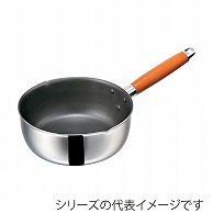 エムテートリマツ MTI　IH二層鋼フッ素雪平鍋 24cm 037485024 1個（ご注文単位1個）【直送品】