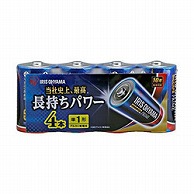 アイリスオーヤマ 単1電池 LR20BP/4P  ［4本 /アルカリ］ LR20BP4P 1個（ご注文単位1個）【直送品】