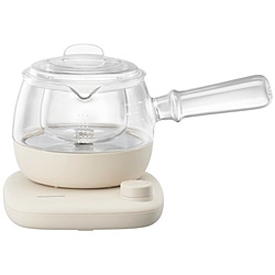 ビタントニオ　Vitantonio ガラスケトル KYUSU アイボリー VEK-30-I 1個（ご注文単位1個）【直送品】