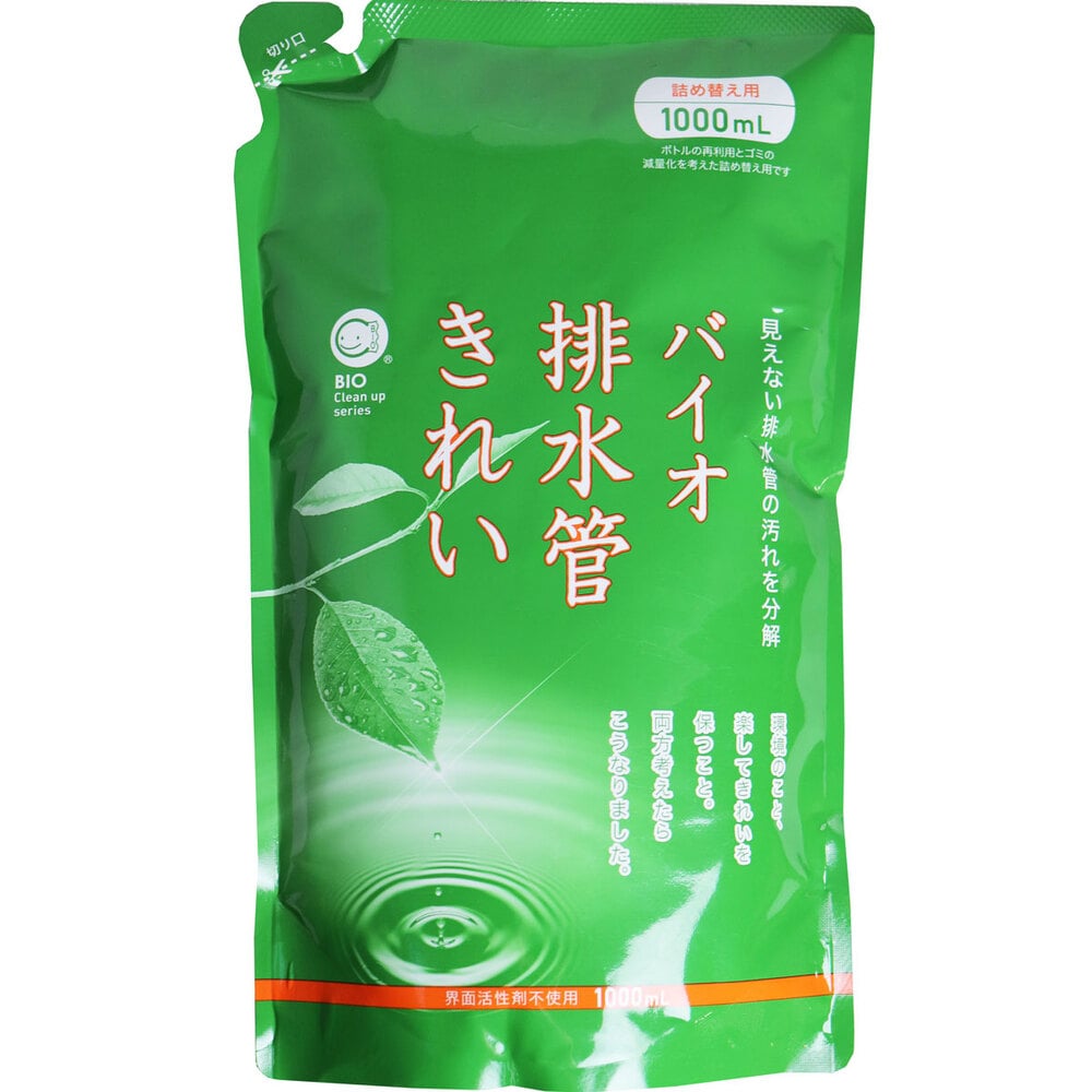 コジット　バイオ 排水管きれい 詰替用 1000mL　1個（ご注文単位1個）【直送品】