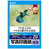 サンワサプライ 〔インクジェット〕写真印画紙・特厚 0.26mm [A3 /20枚]  JP-EP2NA3N JPEP2NA3N 1個（ご注文単位1個）【直送品】