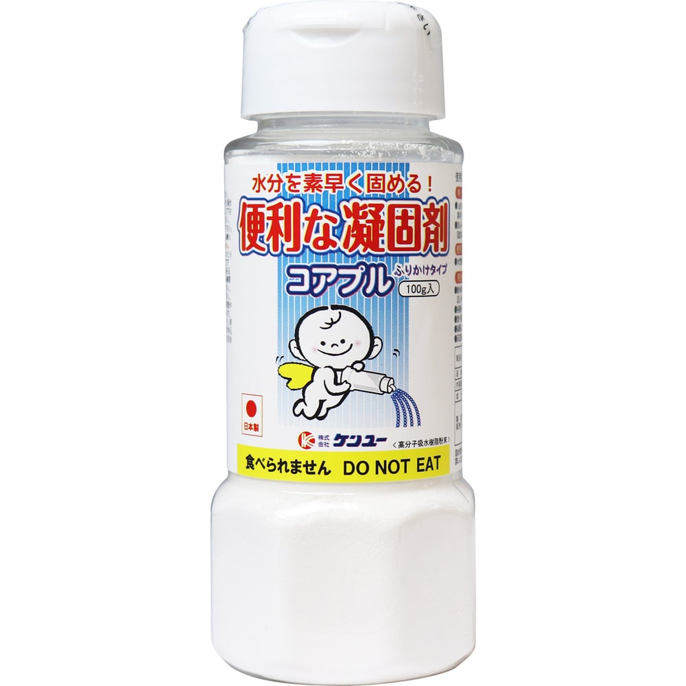 ケンユー　便利な凝固剤 コアプル ふりかけタイプ 100g　1個（ご注文単位1個）【直送品】