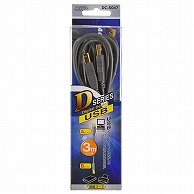 オーム電機 DC-5047 01-5047 USB2.0ケーブル USB Aタイプ-USB Bタイプ3m（ご注文単位1袋）【直送品】