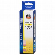 オーム電機 INK-EHAR-Y 01-7758 エプソン互換インクボトル ハリネズミ 染料イエロー（ご注文単位1袋）【直送品】