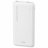 オーム電機 SMP-JV53W 05-1196 モバイルチャージャー 10000mAh（ご注文単位1袋）【直送品】