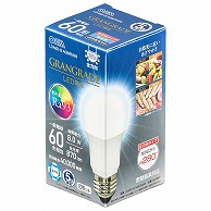 オーム電機 LDA8D-GAG6/RA93 06-3863 LED電球 E26 60形相当 昼光色（ご注文単位1袋）【直送品】