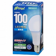 オーム電機 LDA12D-GAG27 06-4348 LED電球 E26 100形相当 昼光色（ご注文単位1袋）【直送品】