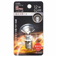 オーム電機 LDG1L-H-E1714C 06-4630 LEDミニボール球装飾用 G30/E17/1.2W/52lm/クリア電球色（ご注文単位1袋）【直送品】