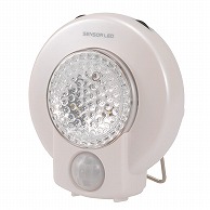 オーム電機 SR-303 07-2042 LEDセンサーライト 人感・明暗 白色LED（ご注文単位1袋）【直送品】