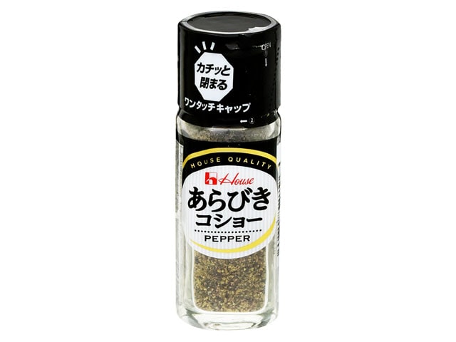 ハウスあらびきコショー瓶15g※軽（ご注文単位10個）【直送品】