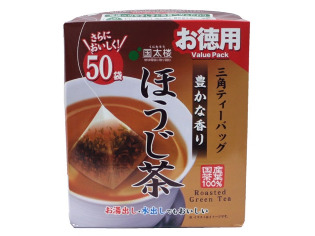 国太楼お徳用豊かな香りほうじ茶三角ティーパック2g50袋 ※軽（ご注文単位6個）【直送品】