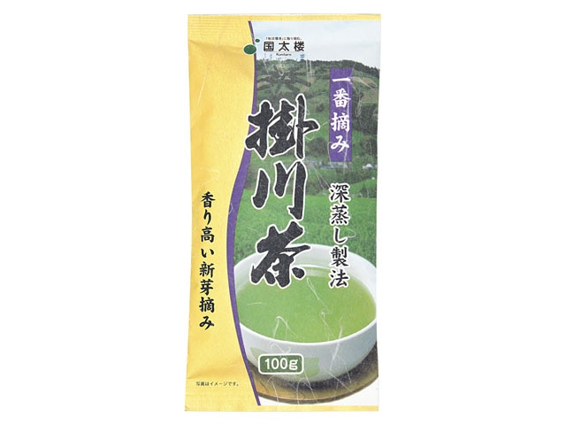 国太楼深蒸し一番摘み掛川茶100g※軽（ご注文単位12個）【直送品】