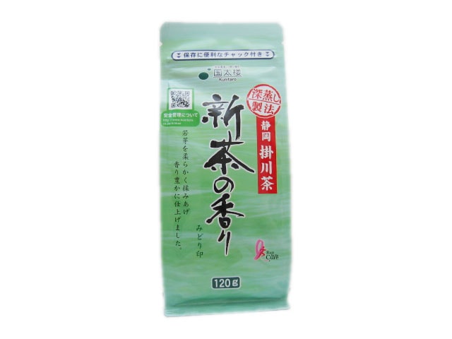 国太楼掛川茶新茶の香りみどり印120g※軽（ご注文単位12個）【直送品】