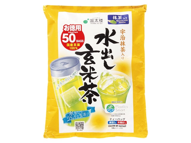 国太楼宇治抹茶入水出玄米茶TB3.5g50袋※軽（ご注文単位12個）【直送品】