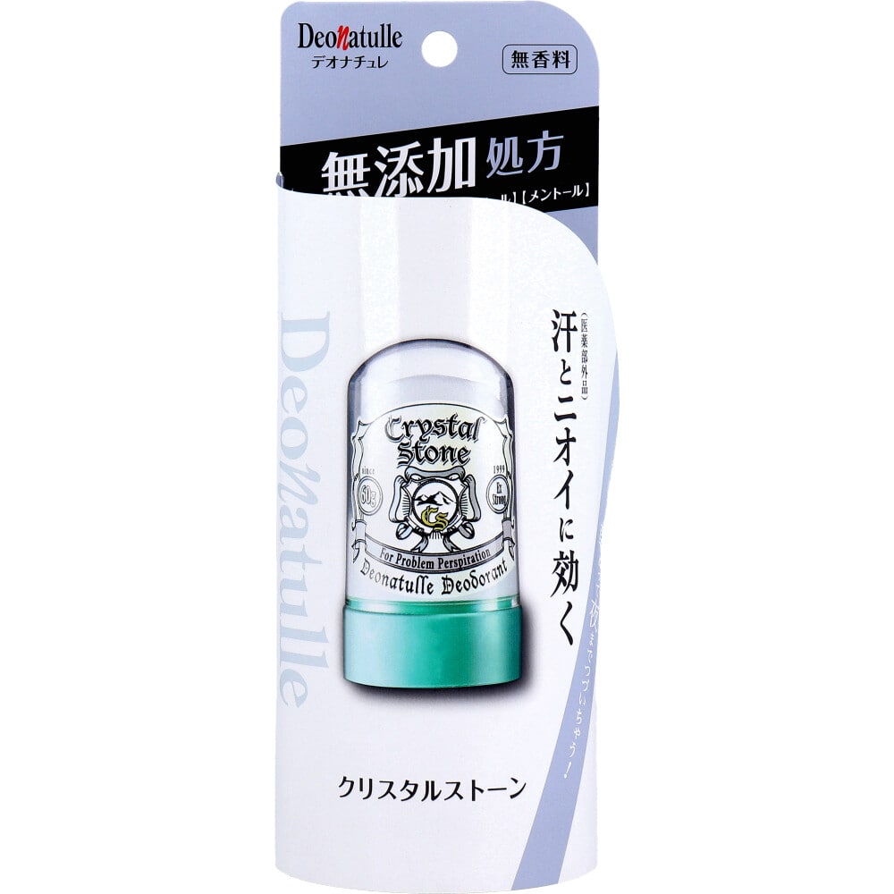 シービック　薬用 デオナチュレ クリスタルストーン 無香料 60g　1個（ご注文単位1個）【直送品】