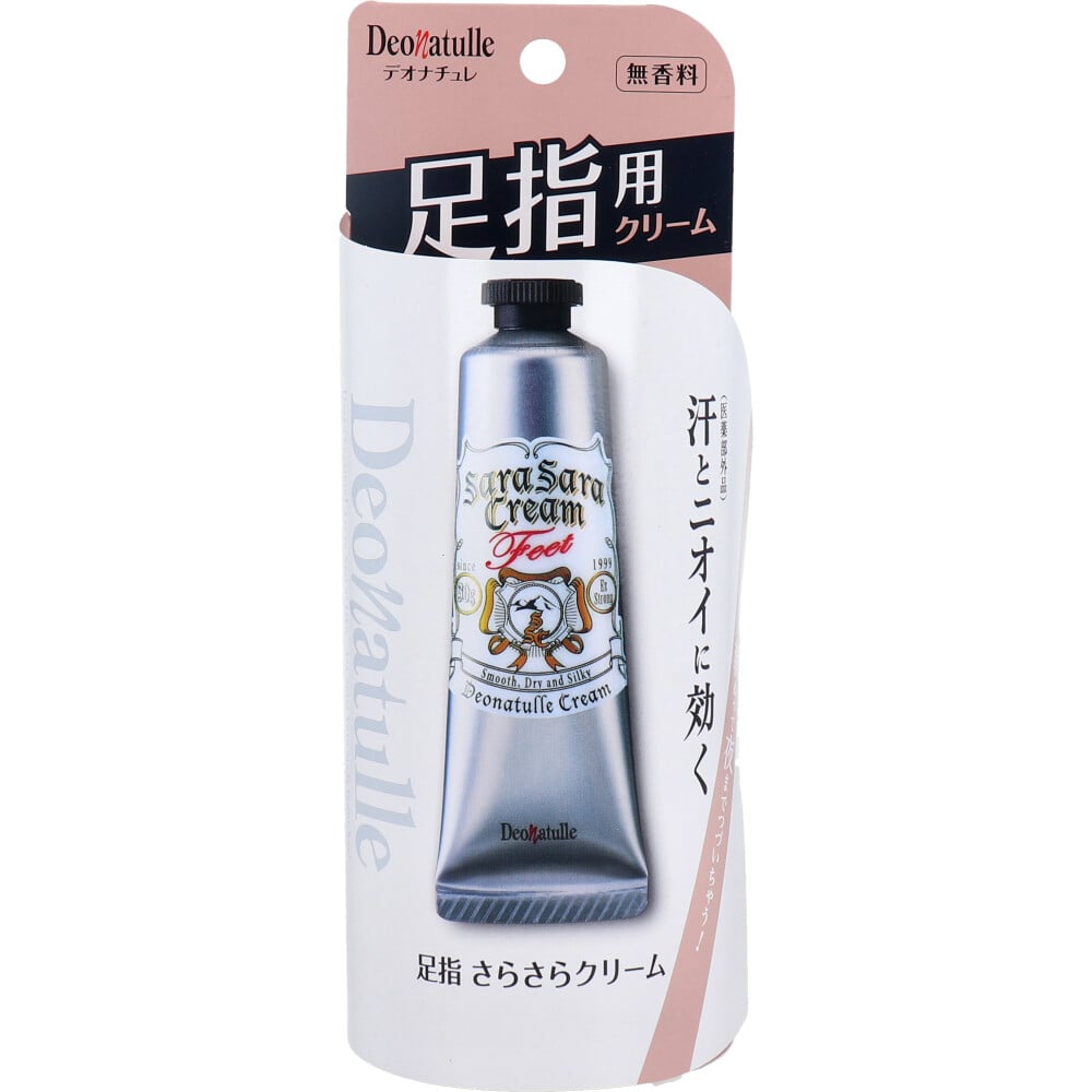 シービック　薬用 デオナチュレ 足指さらさらクリーム 無香料 30g　1個（ご注文単位1個）【直送品】