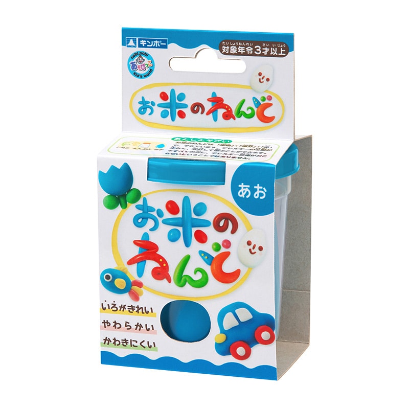 銀鳥産業 ギンポー　お米のねんど　単色 青 462-304 1個（ご注文単位6個）【直送品】
