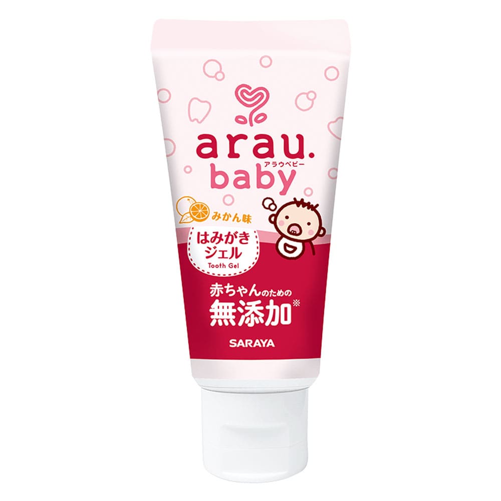 サラヤ　arau.(アラウベビー) はみがきジェル 35g　1個（ご注文単位1個）【直送品】