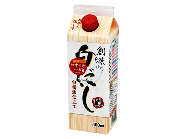 創味食品白だし紙500ml※軽（ご注文単位6個）【直送品】