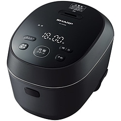 シャープ　SHARP 炊飯器 KS-HF05B-B ブラック系 ［3合 /IH］ 1個（ご注文単位1個）【直送品】