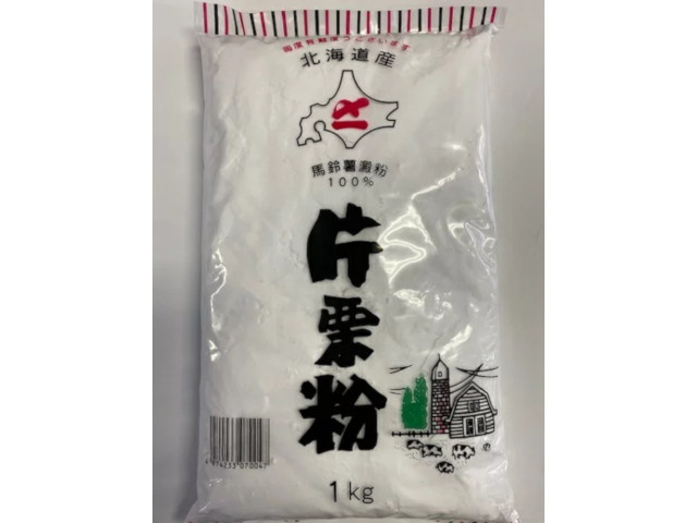 〆一片栗粉1Kg※軽（ご注文単位15個）【直送品】