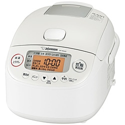 象印マホービン　ZOJIRUSHI 炊飯器 極め炊き ホワイト NP-RN05-WA ［3合 /圧力IH］ 1個（ご注文単位1個）【直送品】