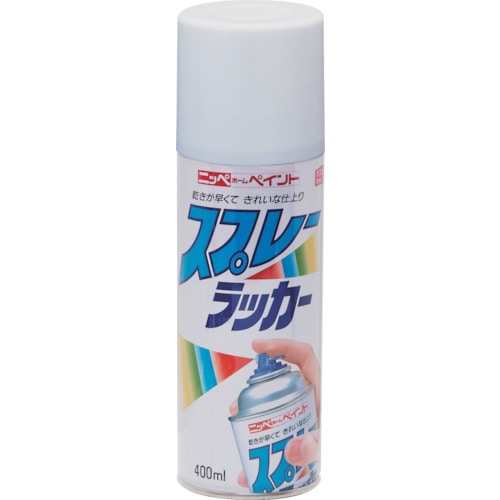 トラスコ中山 ニッぺ スプレーラッカー 400ml ホワイト HPS0AA 818-0020  (ご注文単位1本) 【直送品】