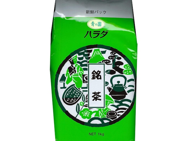 ハラダ製茶銘茶青の園1Kg※軽（ご注文単位5個）【直送品】