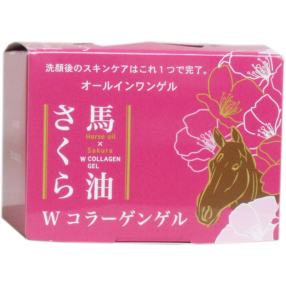 フェニックス　馬油さくら Wコラーゲンゲル 100g　1個（ご注文単位1個）【直送品】