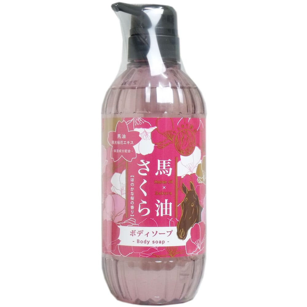 フェニックス　馬油さくら ボディソープ 500mL　1個（ご注文単位1個）【直送品】