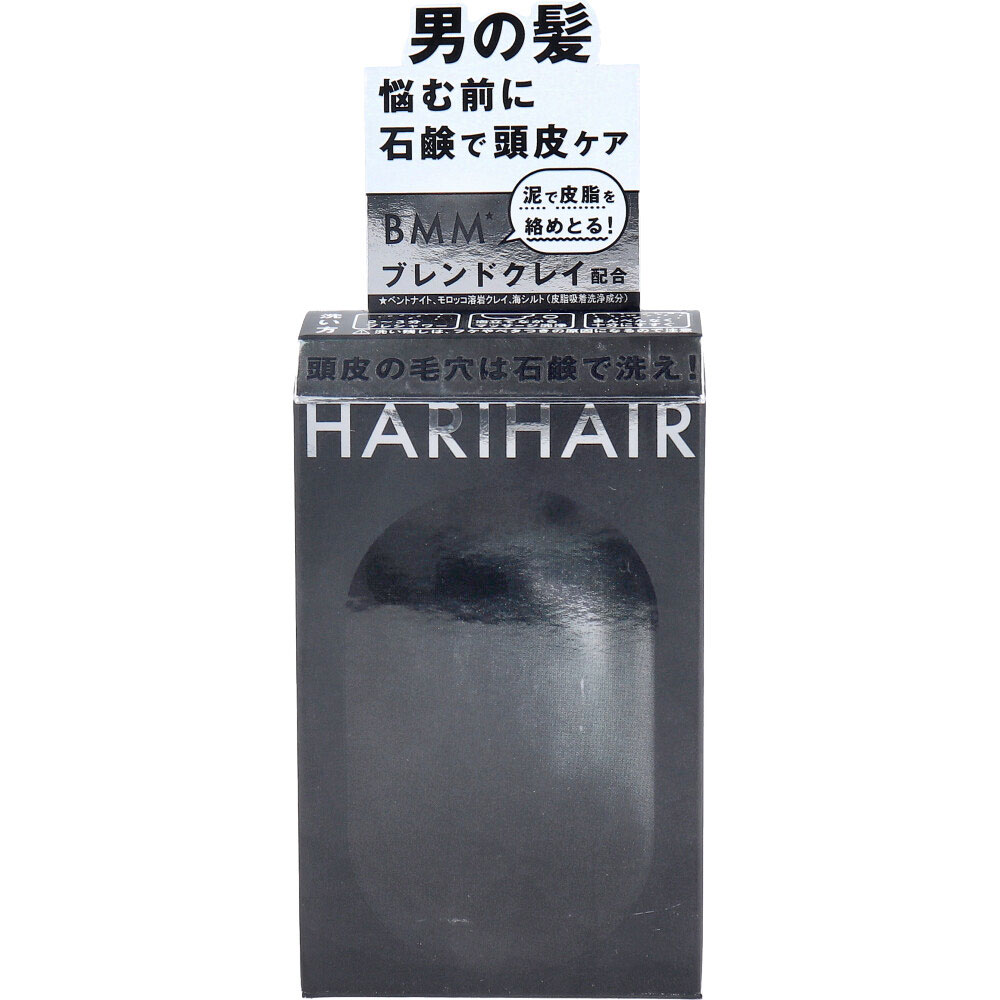 ペリカン石鹸　HARIHAIR(ハリヘア) 頭髪用石鹸 大人なクールウッドの香り 100g　1個（ご注文単位1個）【直送品】