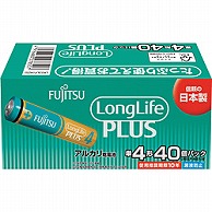 富士通 富士通アルカリ乾電池単4LongLifePlus40個パック   LR03LP40S LR03LP40S 1個（ご注文単位1個）【直送品】