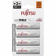 オーム電機 28930 17-0143 富士通 単3形充電池 4本入（ご注文単位1袋）【直送品】