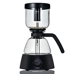 ハリオ　HARIO Electric Coffee Syphon 電気式サイフォンコーヒーメーカー  ブラック ECA-3-B 1個（ご注文単位1個）【直送品】