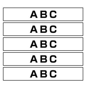 ブラザー HGeテープ （ラミネートテープ）［テープ色：白 / 文字色：黒 /テープ幅：18mm /テープの長さ：8m /5本入］ HGE241V 1個（ご注文単位1個）【直送品】