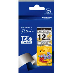 ブラザー 【ブラザー純正】ピータッチ ラミネートテープ TZe-PG31 幅12mm (黒文字/プーさんグレージュ)  プーさんグレージュ TZe-PG31 ［黒文字 /12mm幅］ TZePG31 1個（ご注文単位1個）【直送品】